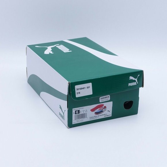 Worn twice PUMA Future Rider Double BG Sneakers 381684-01 Black/White/Pink - Picture 7 of 9